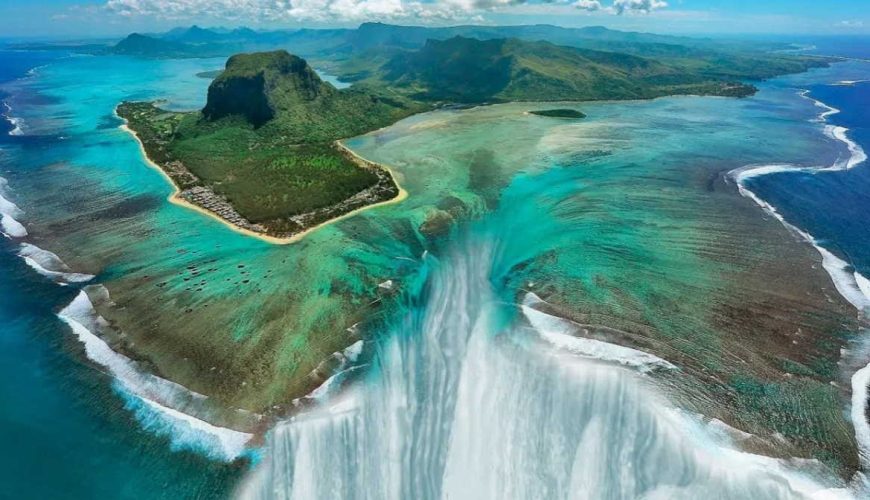 Underwater Waterfall Helicopter Ride_Mauritius